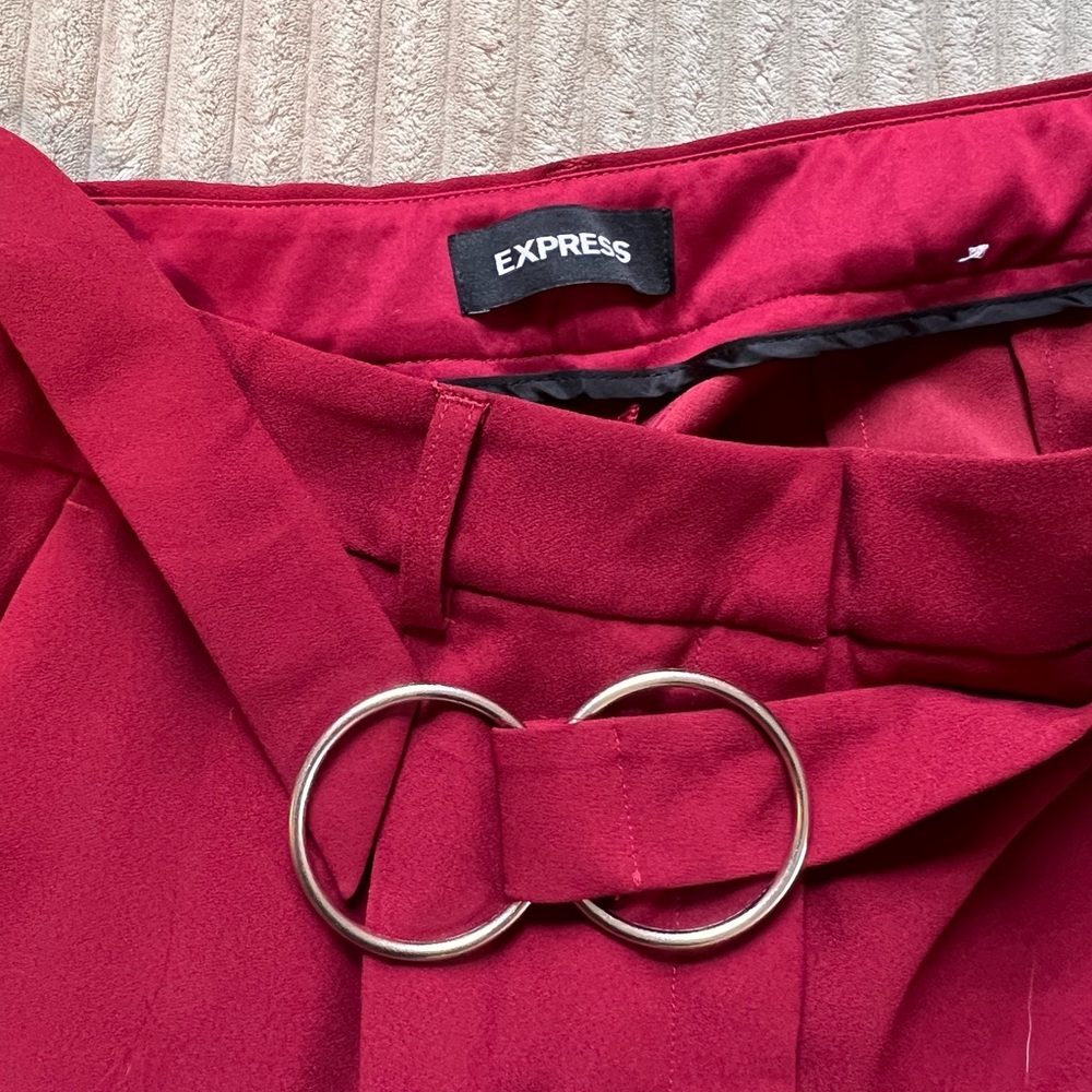 Belted Wide Leg Express Pants❤️